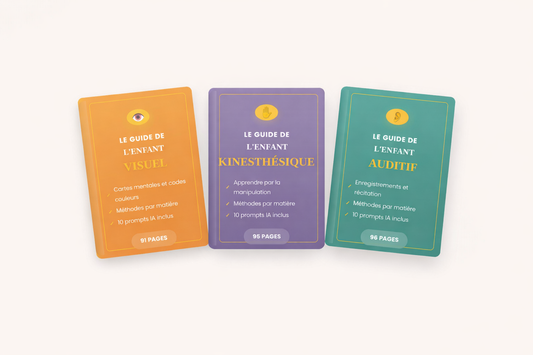 Le Pack Complet - Les 3 Profils d'Apprentissage pour ne pas rater le bon